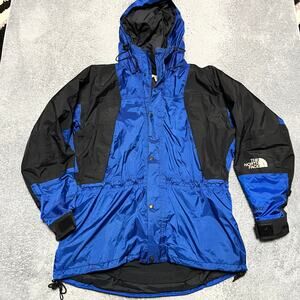 The North Face Coat Mens XL Gore-Tex 3 in 1 Parka Jacket Lined Blue Vintage